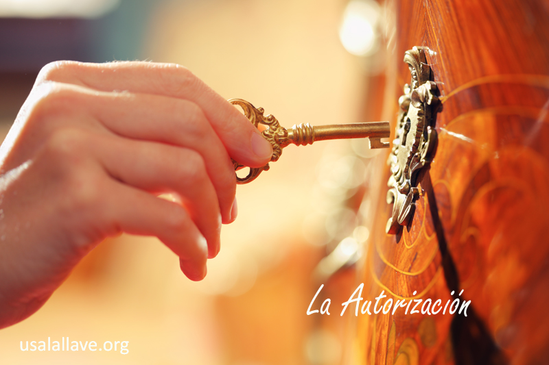 En la puerta no se necesita tocar para que te presten atenciÃ³n. Jesus te da la llave de la puerta o sea la autorizaciÃ³n para entrar , para recibir aquello imposible de solucionar.
